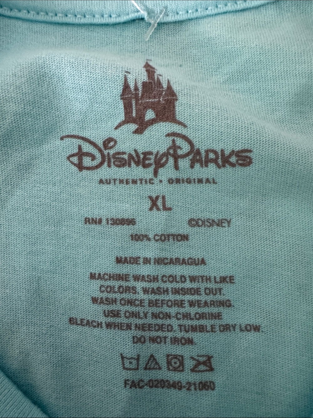 Disney Light Blue Eeyore Short Sleeve Tee - Picture 3 of 3